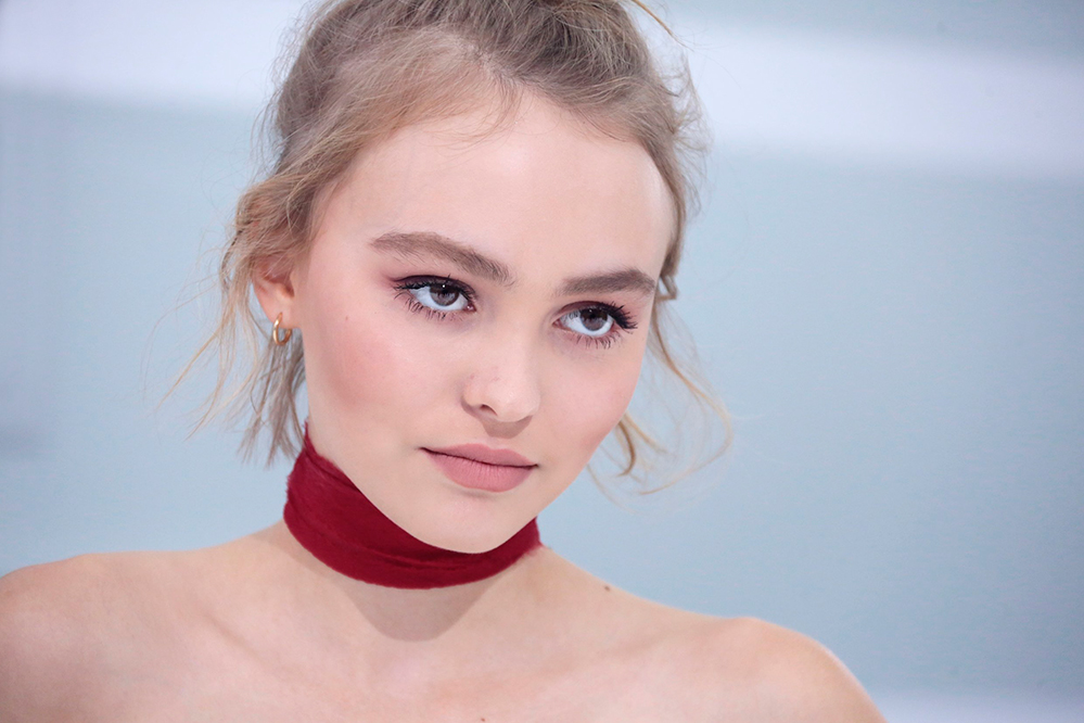 Lily-Rose Depp (Photo by Anne Combaz)